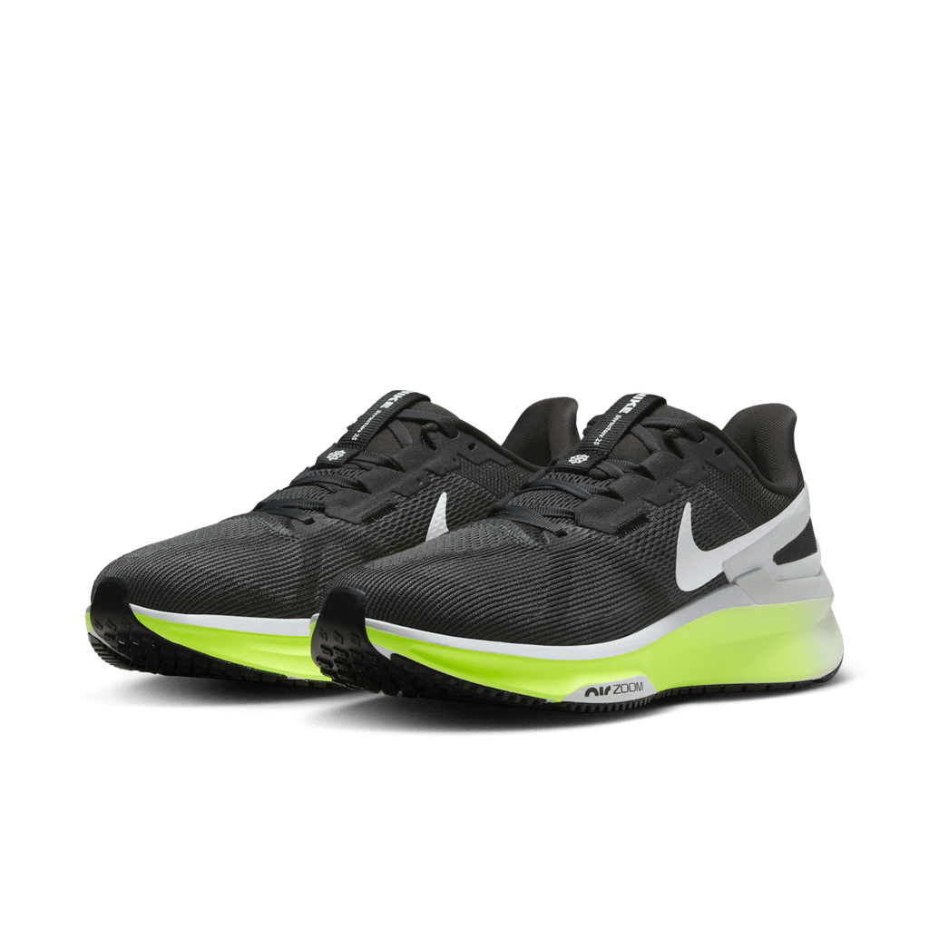 Nike Men's Structure 25 005 Anthracite/WhiteVoltPurePlatinum heel