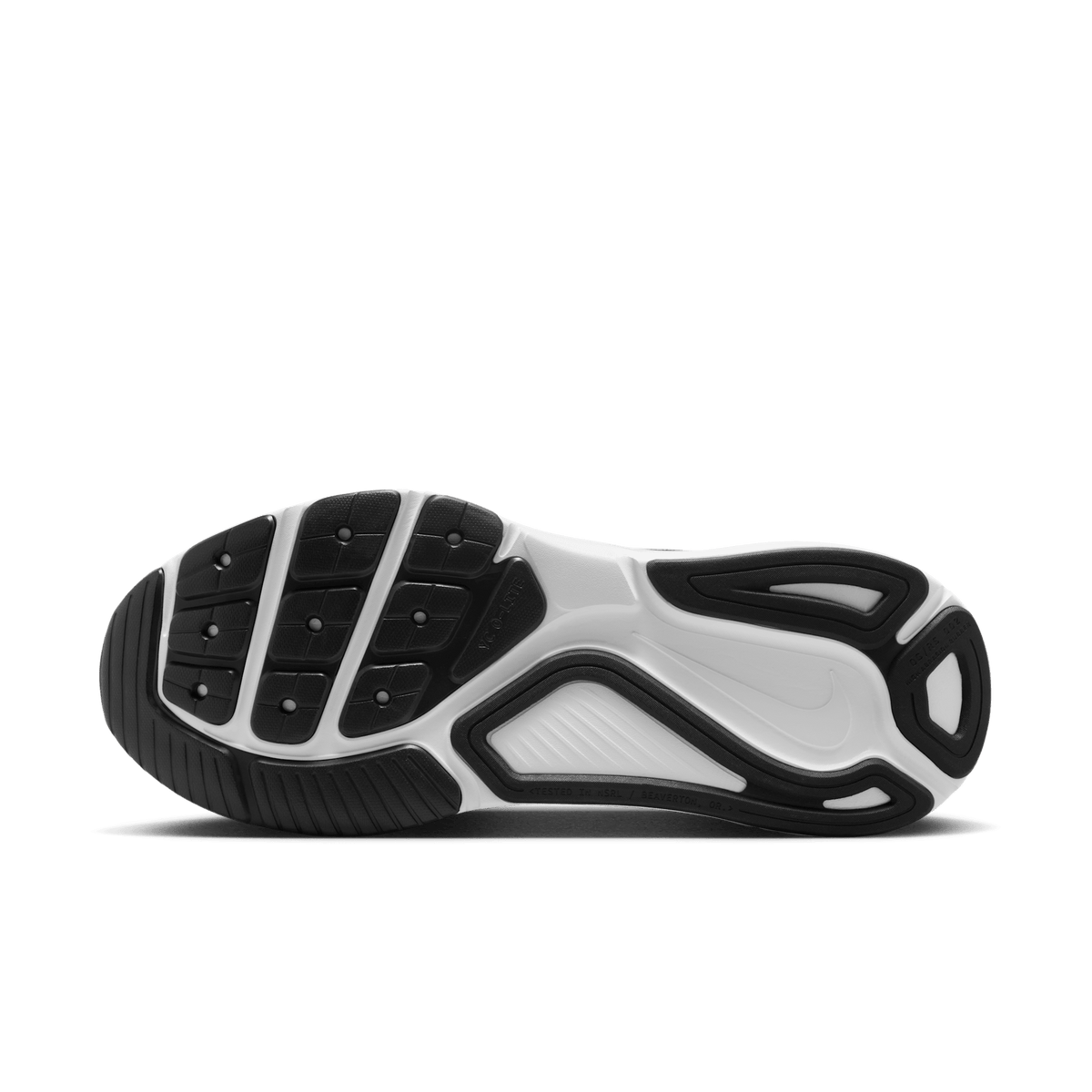 Nike Men's Structure 26 002 Black/White-CoolGrey-MetallicSilver outsole