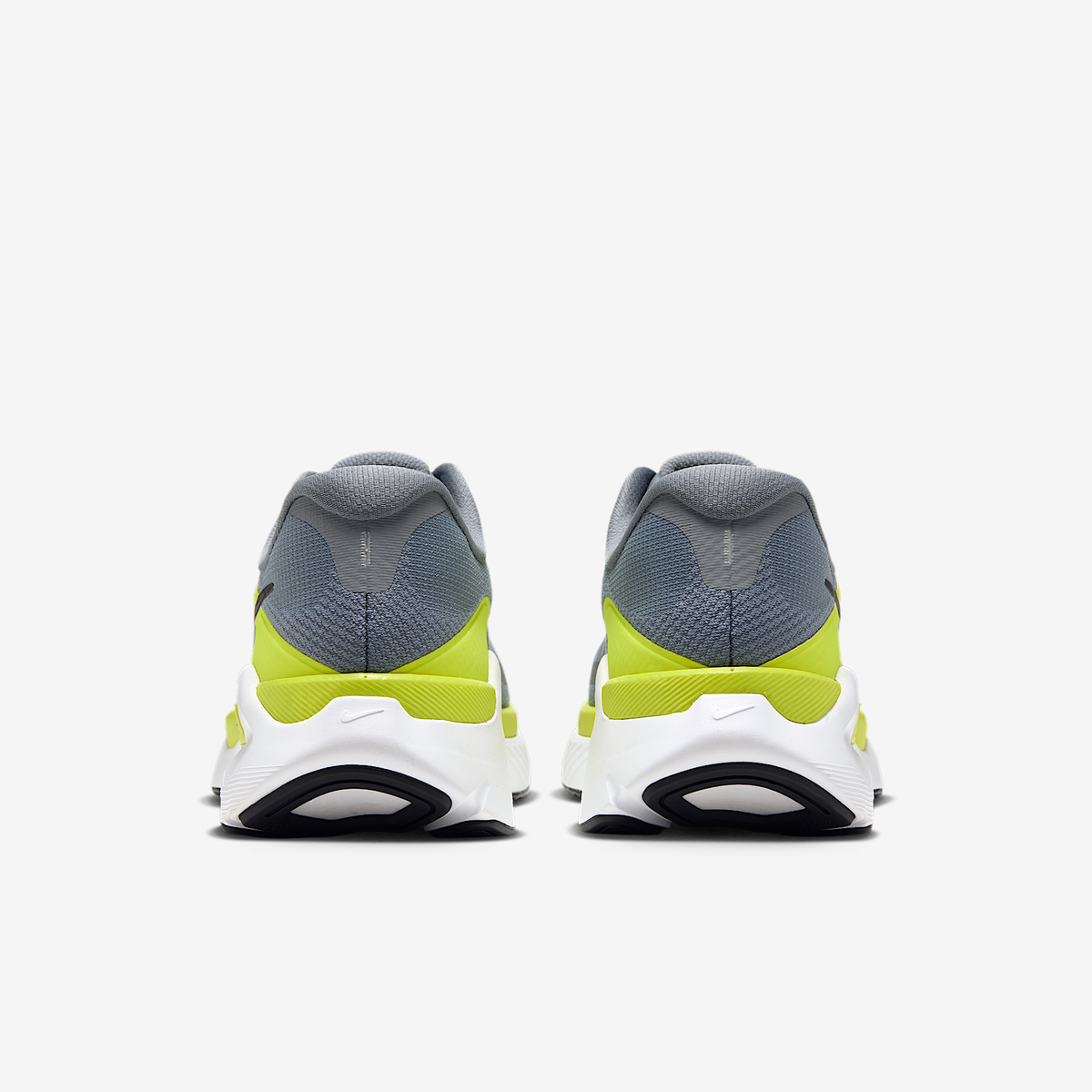 Nike Men's Structure Plus 006 CoolGrey/Black-LemonVenom-White heel