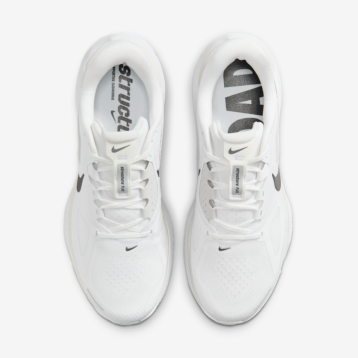 Nike Men's Structure Plus 100 White/Black-PhotonDust top