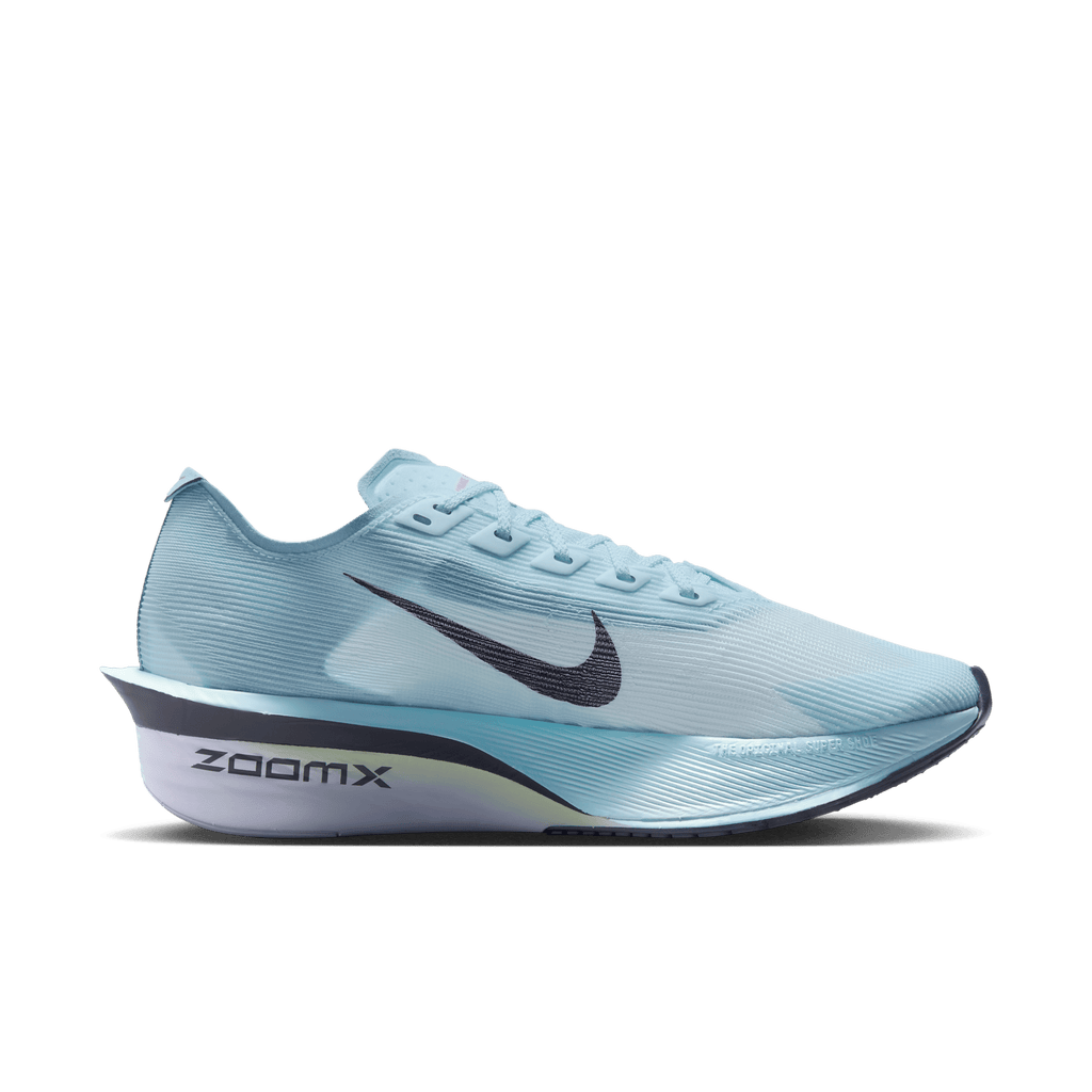 Nike Women's Vaporfly 4 400 GlacierBlue/GridironBlueTint medial