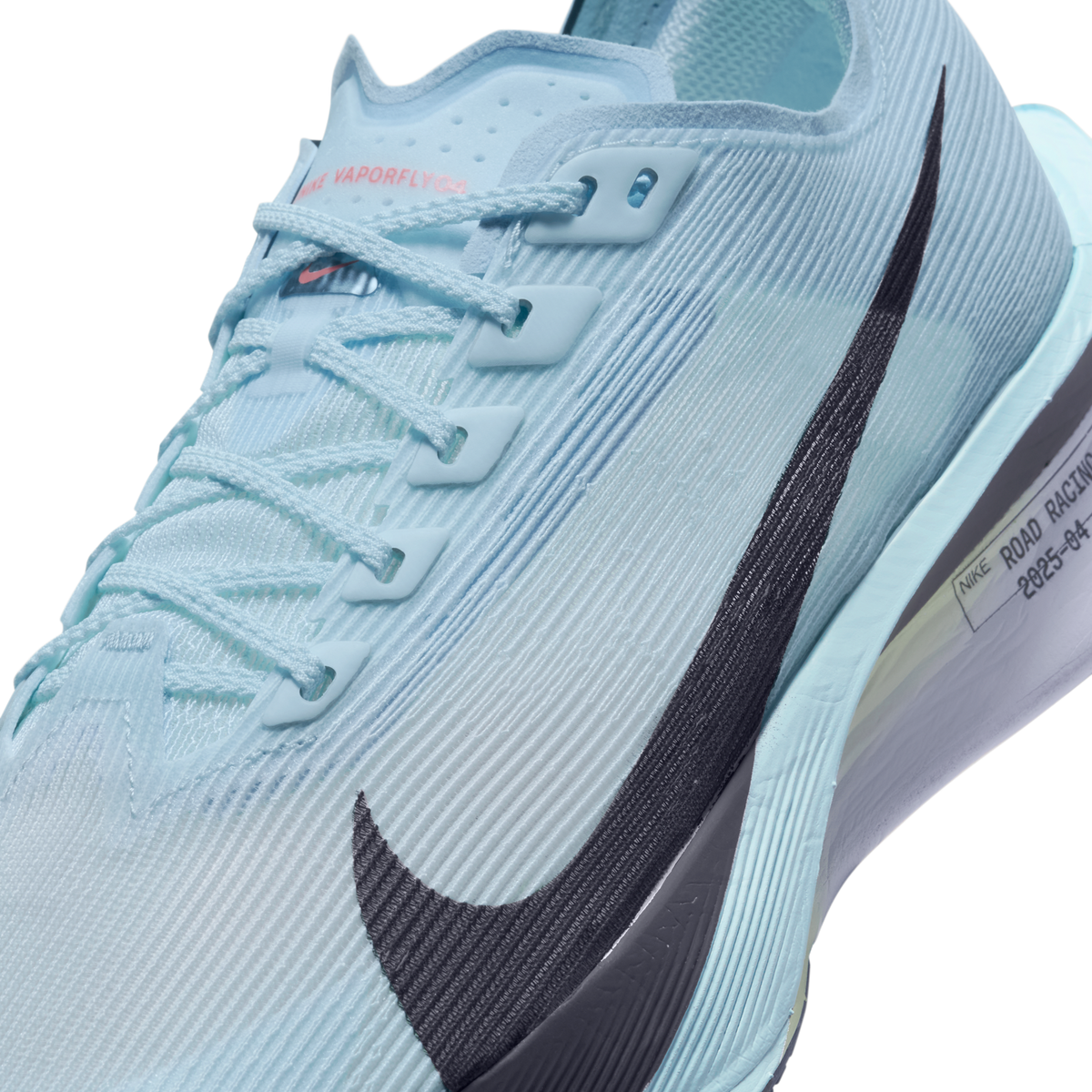 Nike Women's Vaporfly 4 400 GlacierBlue/GridironBlueTint detail