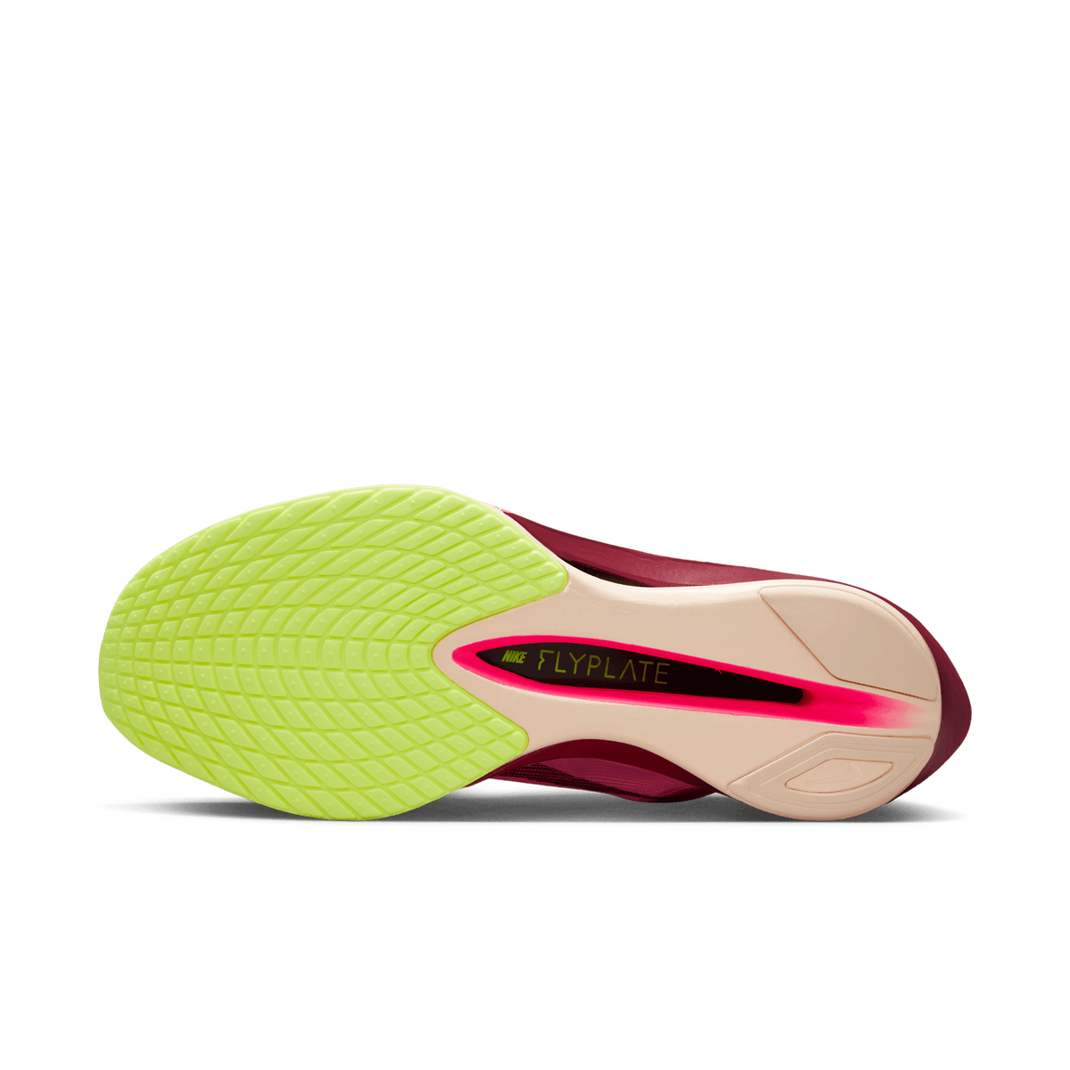 Nike Women's Vaporfly 4 601 Pink Spell/bordeauxhyper Pinkvolt Ice outsole