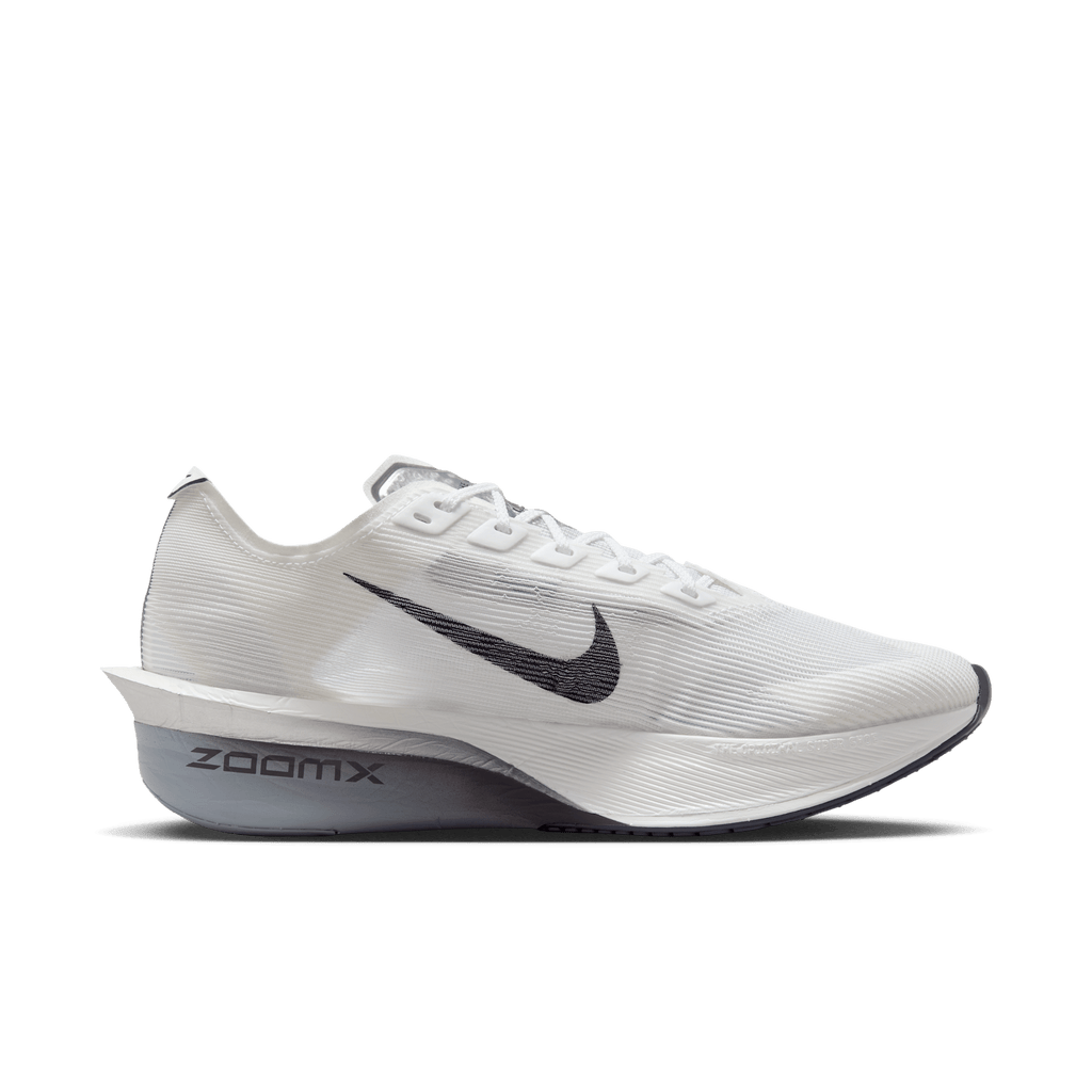 Nike Women's Vaporfly 4 100 White/GridironObsidianMist medial