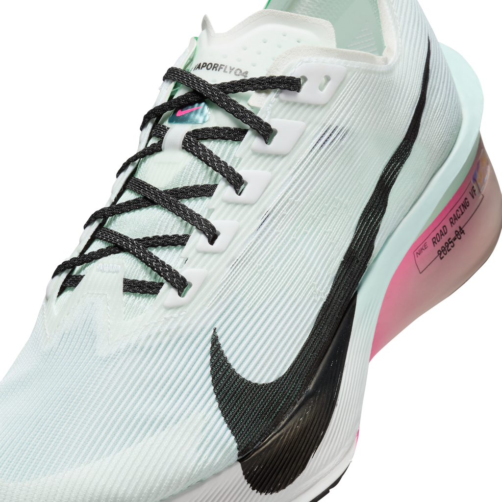 Nike Women's Vaporfly 4 101 White/BlackHyperPinkMintFoam detail