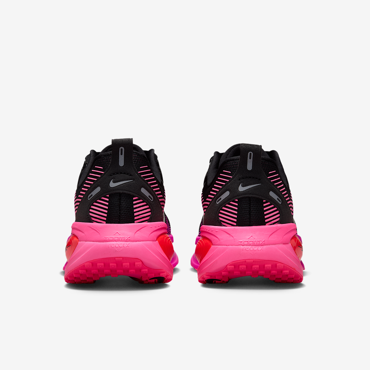 Nike Women's Vomero 18 013 Black/Black-HyperPink-LaserCrimson heel