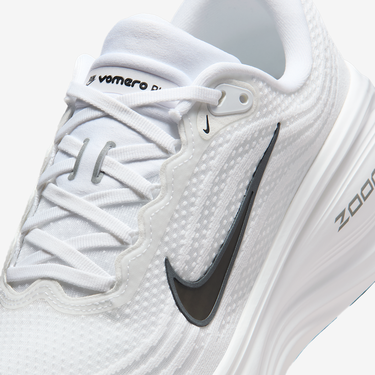 Nike Men's Vomero Plus 101 White/Black-DkSmokeGrey-MtlcDarkGrey detail