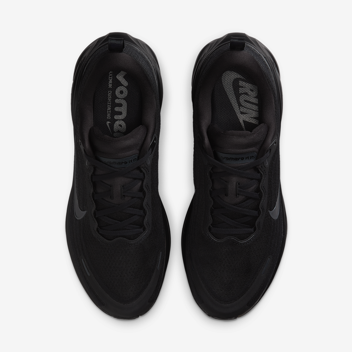 Nike Men's Vomero Plus 003 Black/DkSmokeGrey-MtlcDarkGrey top