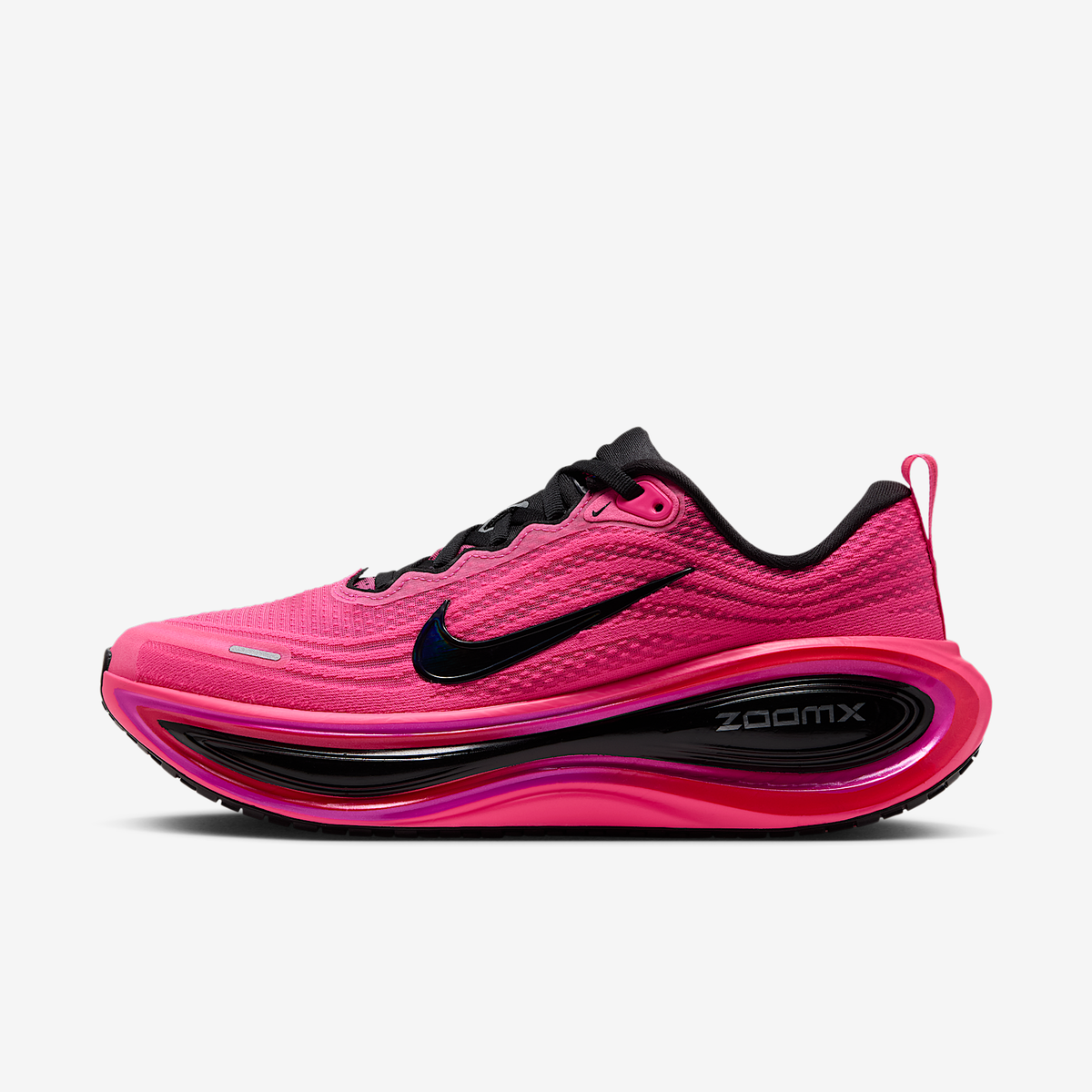 Nike Women's Vomero Plus 013 Black/Black-HyperPink-FuchsiaBlast lateral