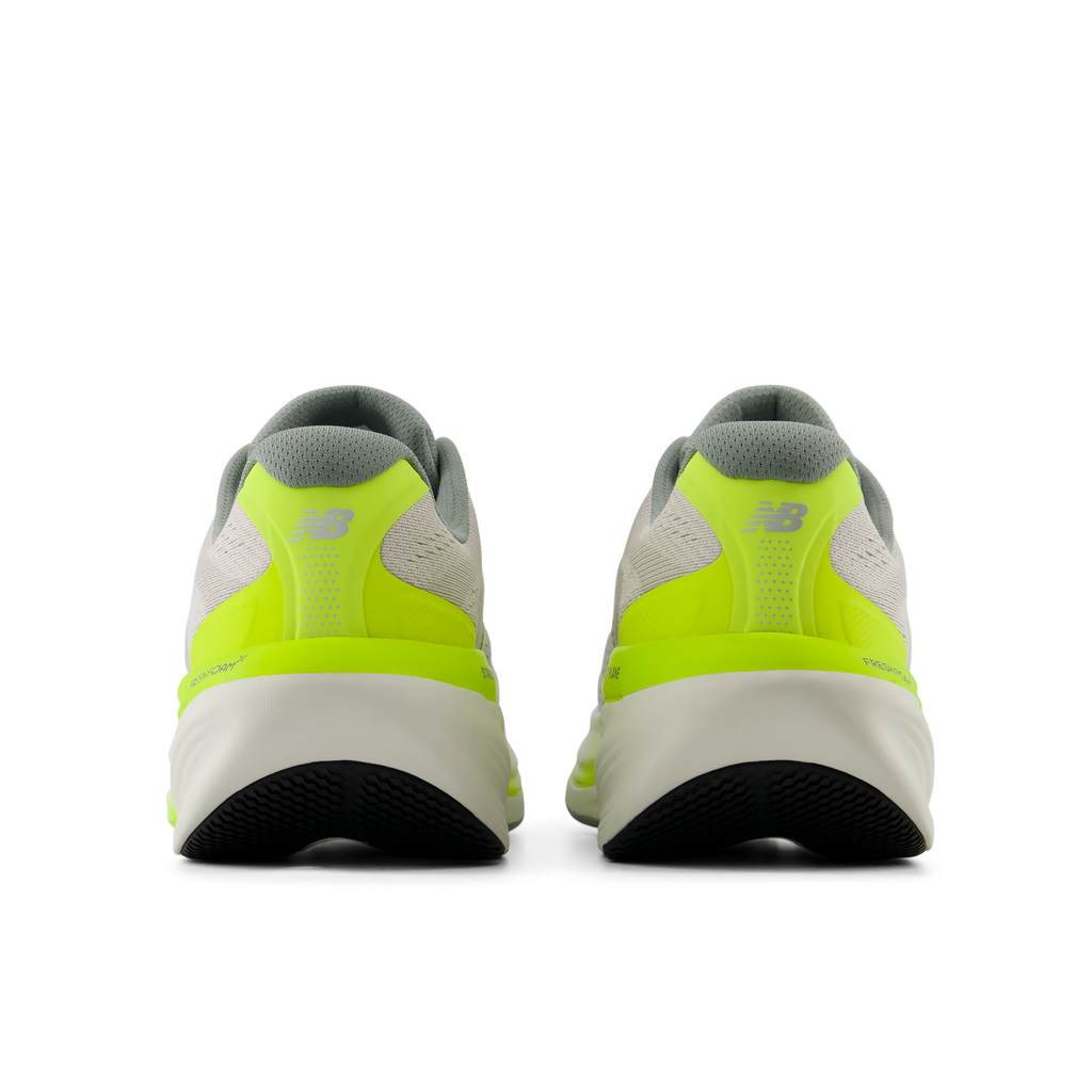 New Balance Women's 860v15 3FL GREYMATTER/ALKALINEGREEN heel