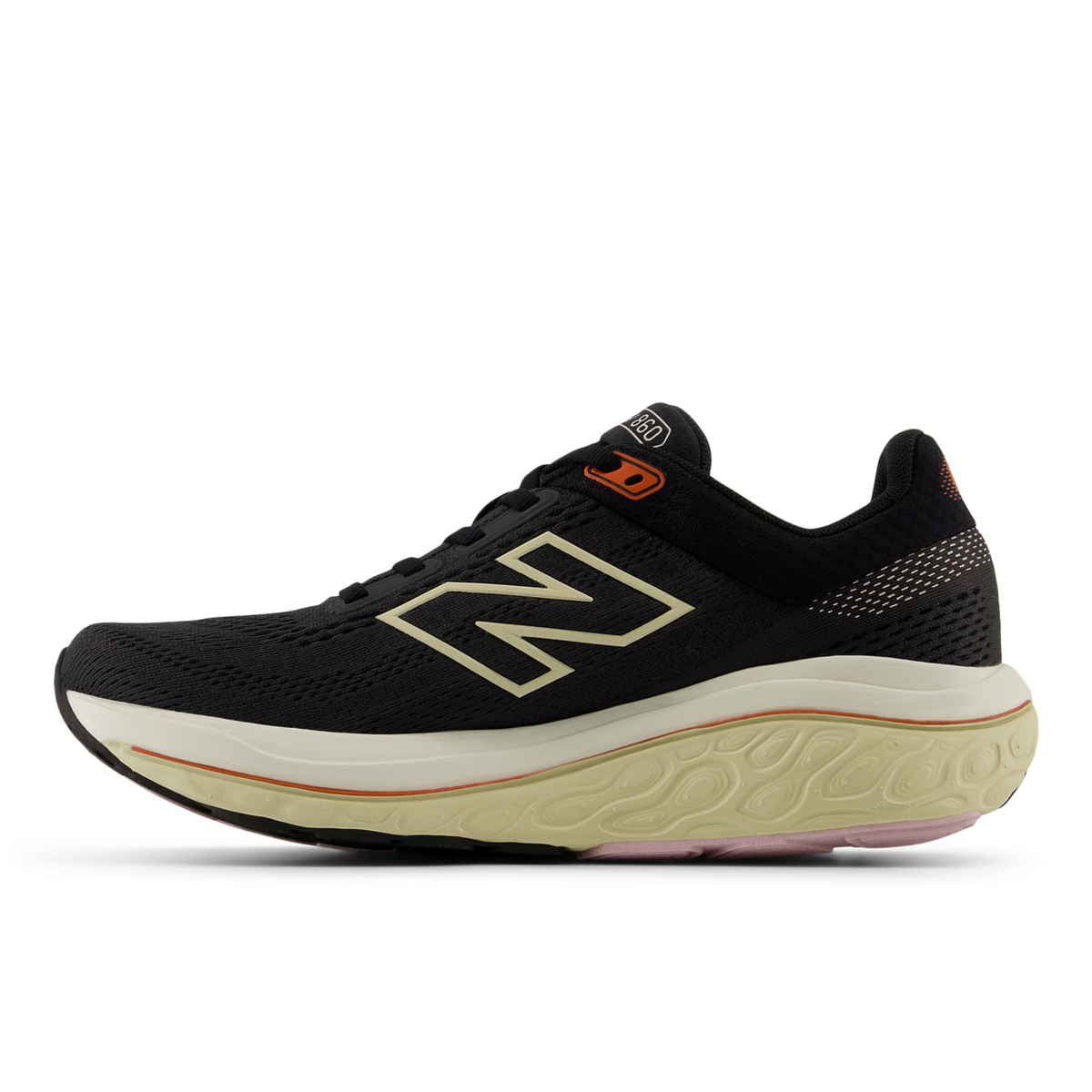 New Balance Women's 860v14 N Phantom/Calcium/Black medial