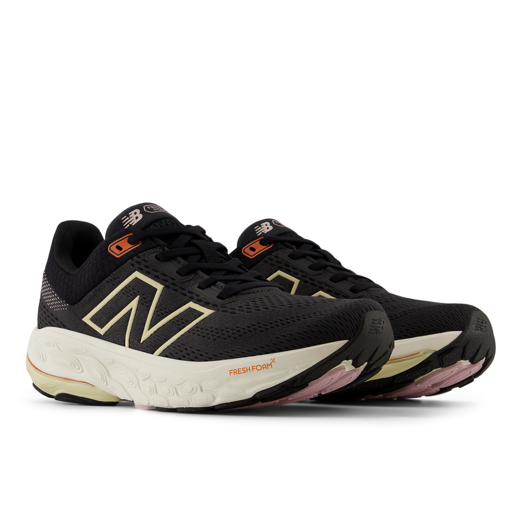 New Balance Women's 860v14 N Phantom/Calcium/Black pair angle