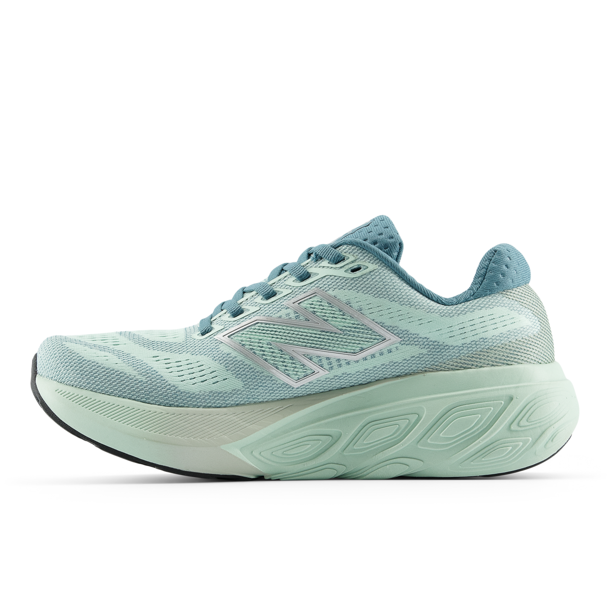 New Balance Women's 880v15 1FT COSMICJADE/SILVERMETALLIC medial