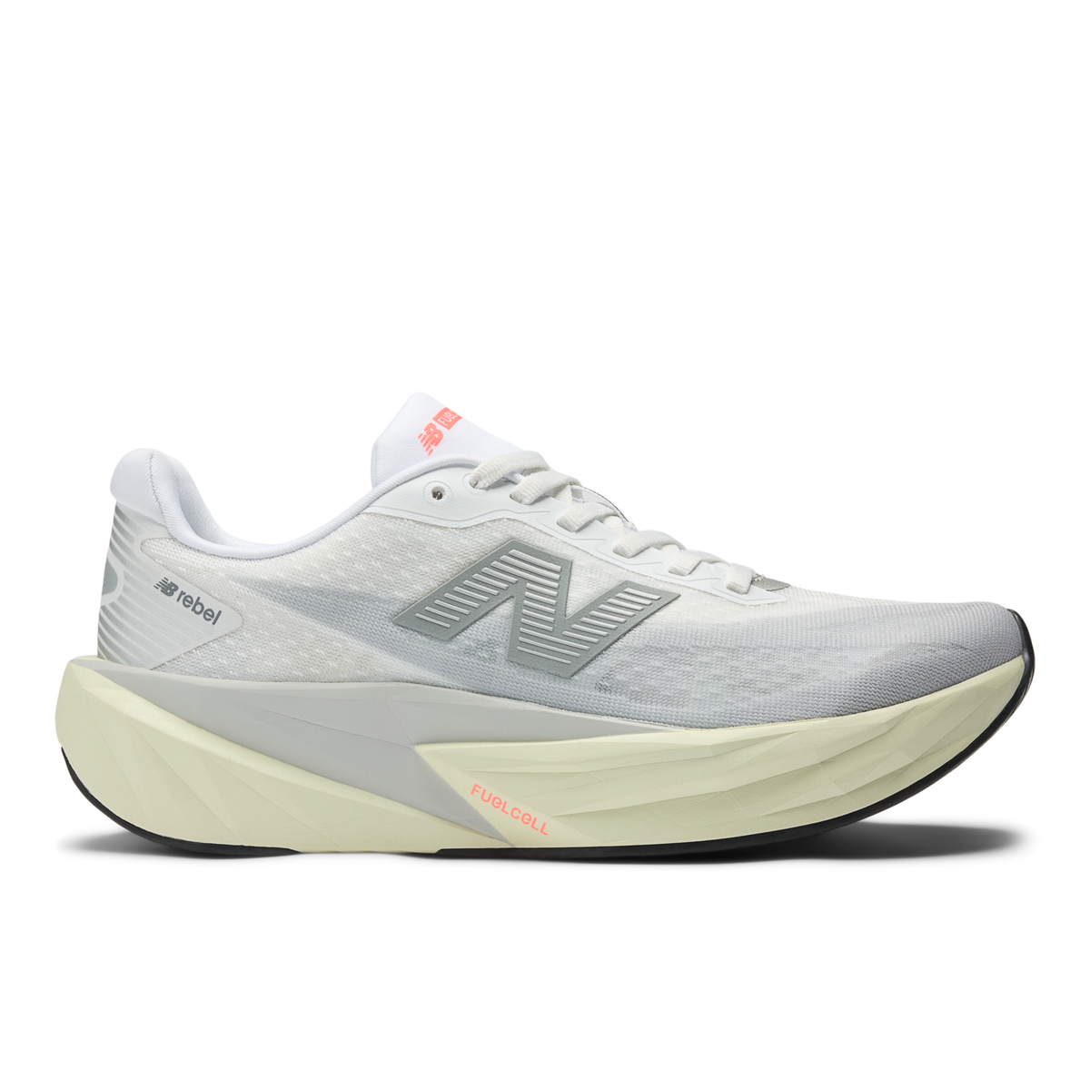 New Balance Women's FuelCell Rebel v5 LD RAINCLOUD/WHITE/MINERALLD5 lateral
