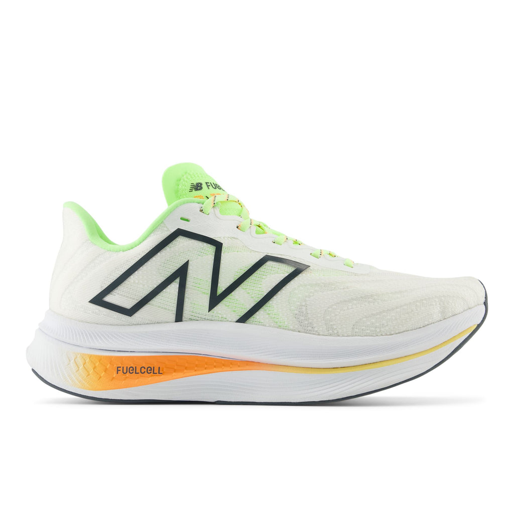New Balance Women's FuelCell SuperComp Trainer v3 CA Angora/HotMango/Black lateral
