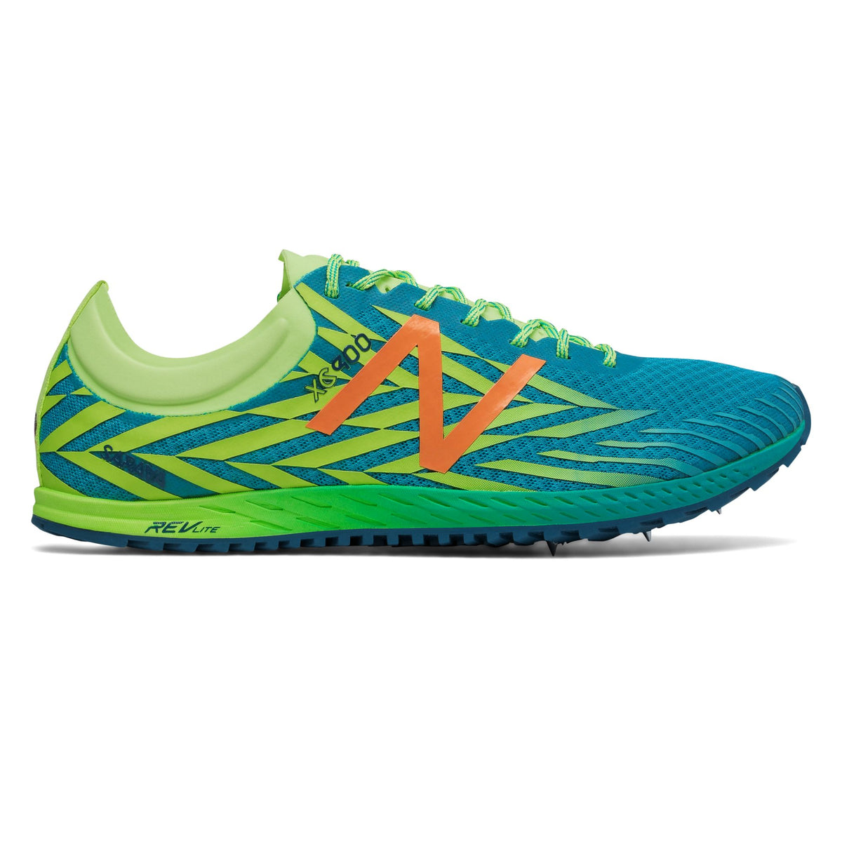 New Balance WXCS900L Cross Country Spike Blue/Orange lateral