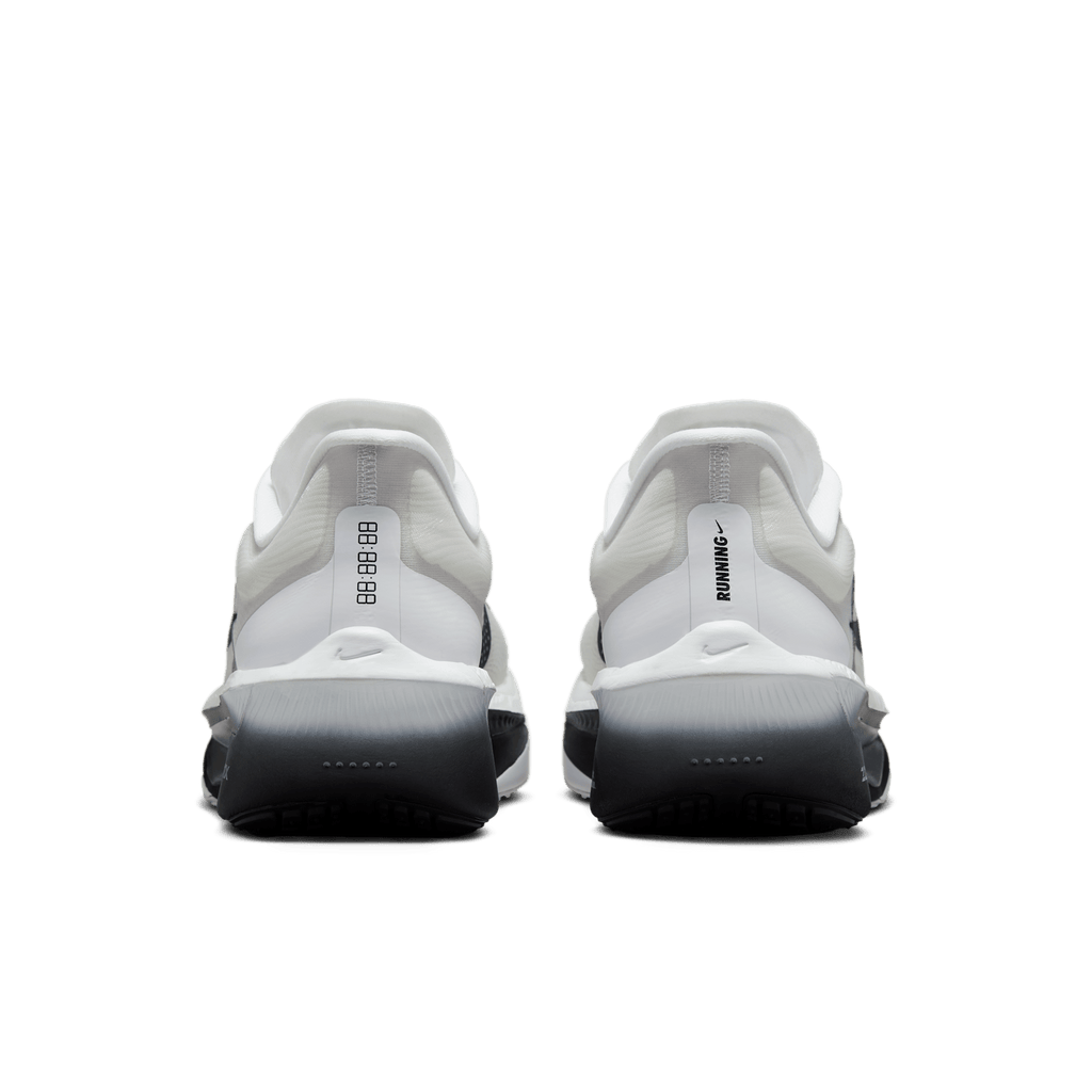 Nike Men's Zoom Fly 6 100 White/BlackSmokeGreyMetallicSilver heel