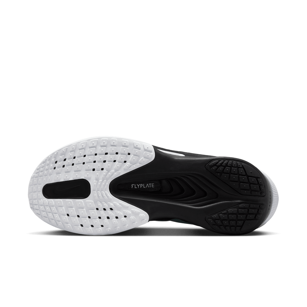 Nike Men's Zoom Fly 6 100 White/BlackSmokeGreyMetallicSilver outsole