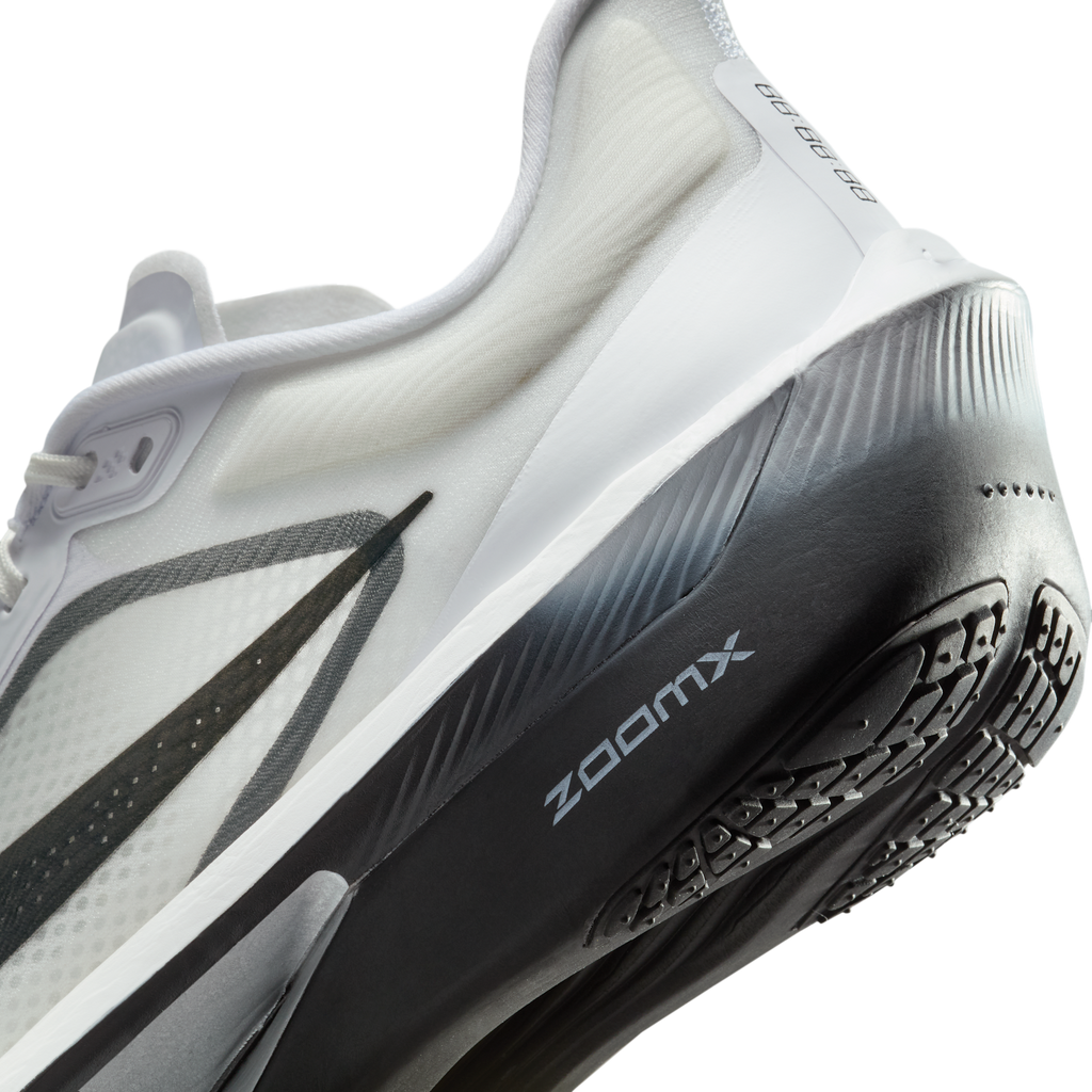 Nike Men's Zoom Fly 6 100 White/BlackSmokeGreyMetallicSilver detail 2