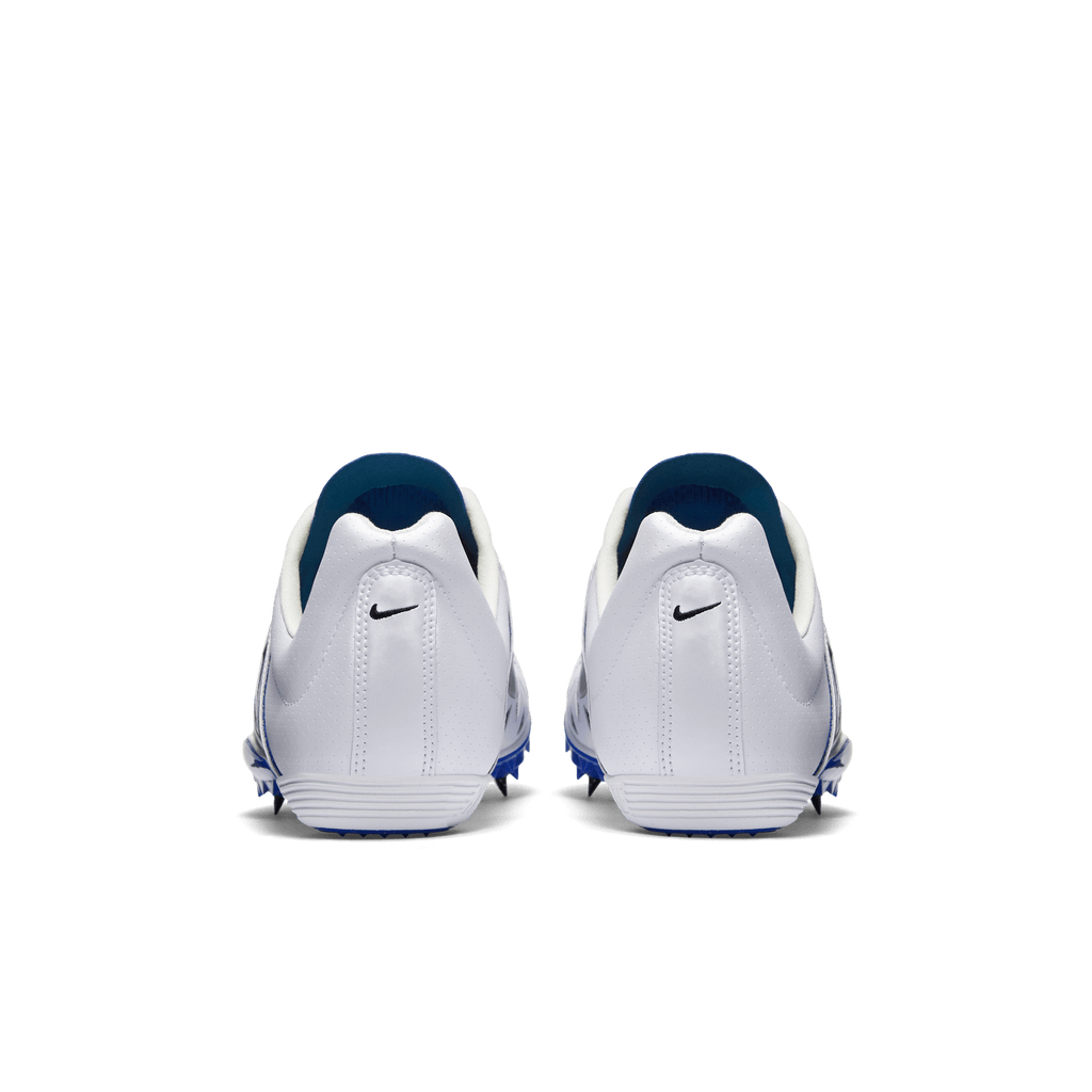 Nike Zoom Maxcat 4 100 White/Blue heel