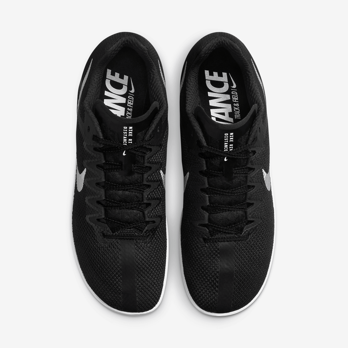 Nike Rival Distance 001 Black/MetallicSilver-Black top