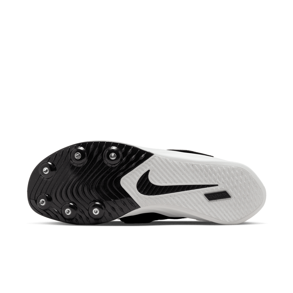 Nike Zoom Rival Jump 001 Black/MetallicSilverDkSmokeGrey outsole