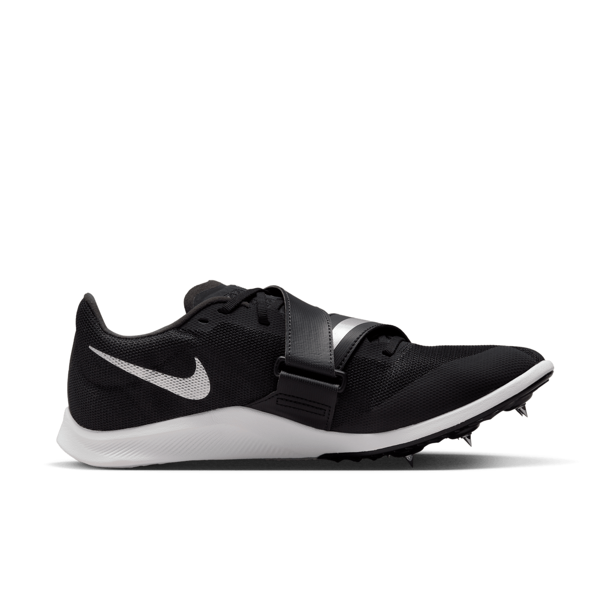 Nike Zoom Rival Jump 001 Black/MetallicSilverDkSmokeGrey medial