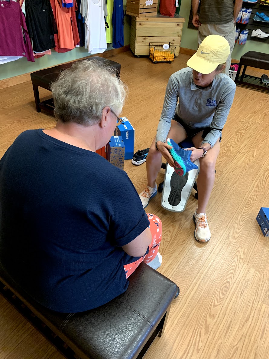 personalized shoe fitting in Des Moines